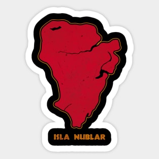 Isla Nublar Sticker